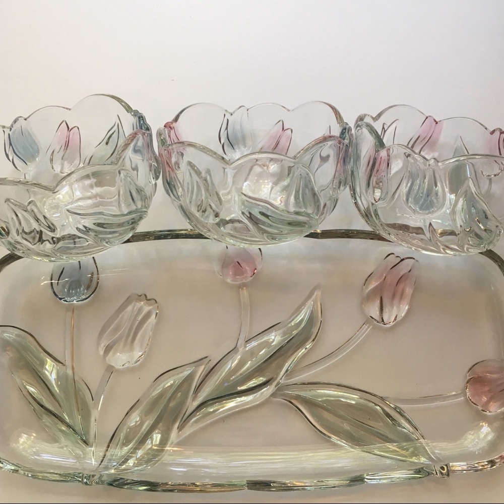 Mikasa Crystal Tivoli Bowls